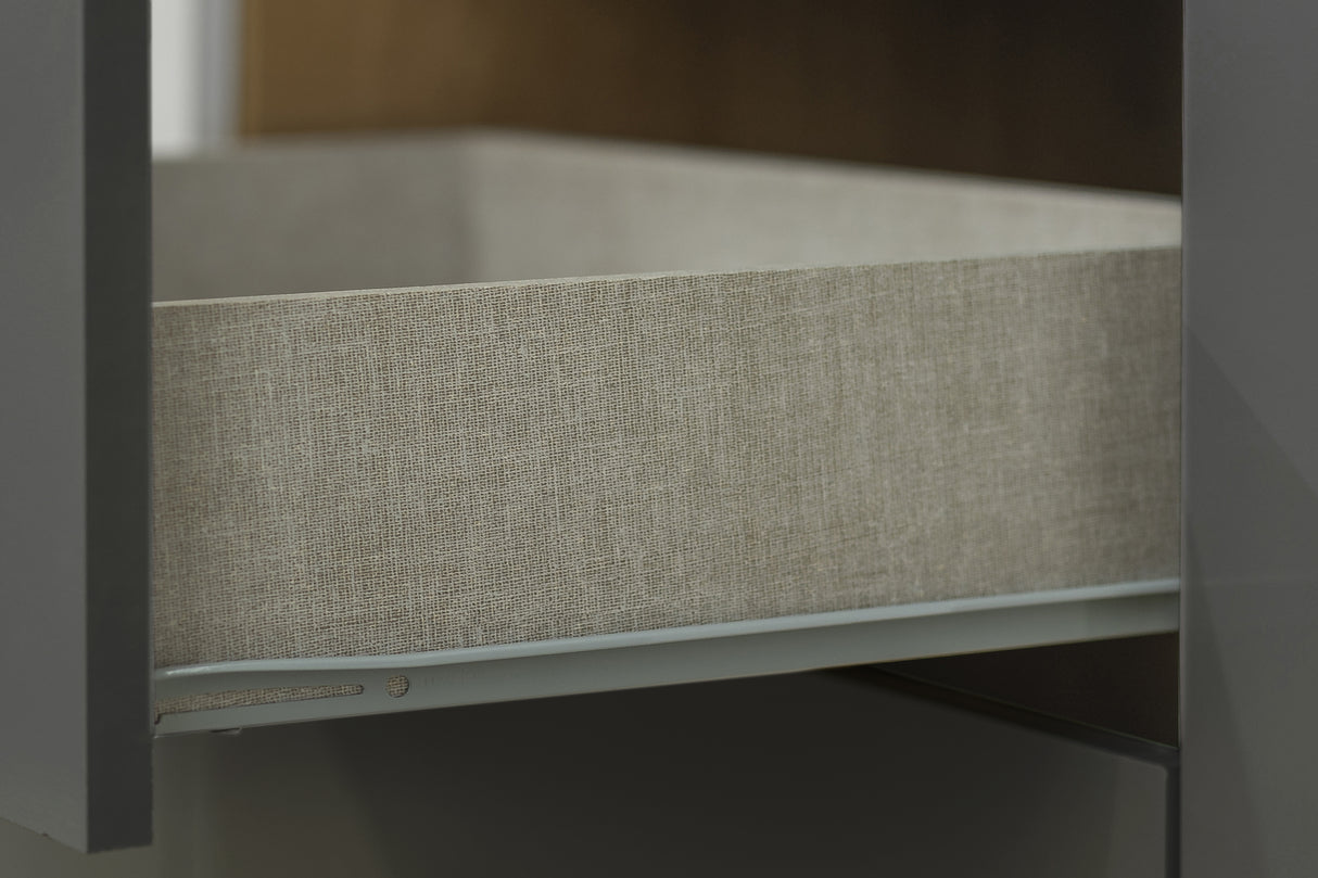 Clóset Troy 6P + 3C Canela-Titanio