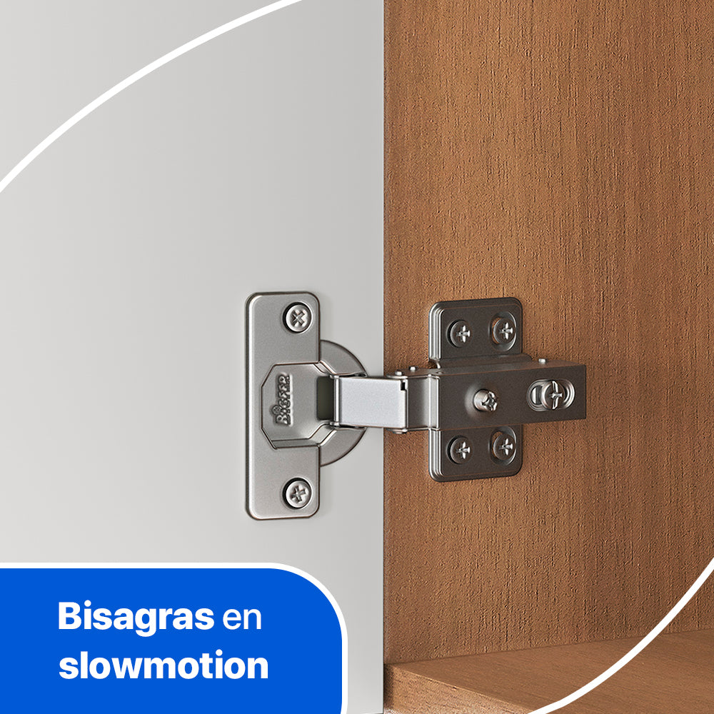 Clóset Ámbar 4 Puertas Canela-Blanco