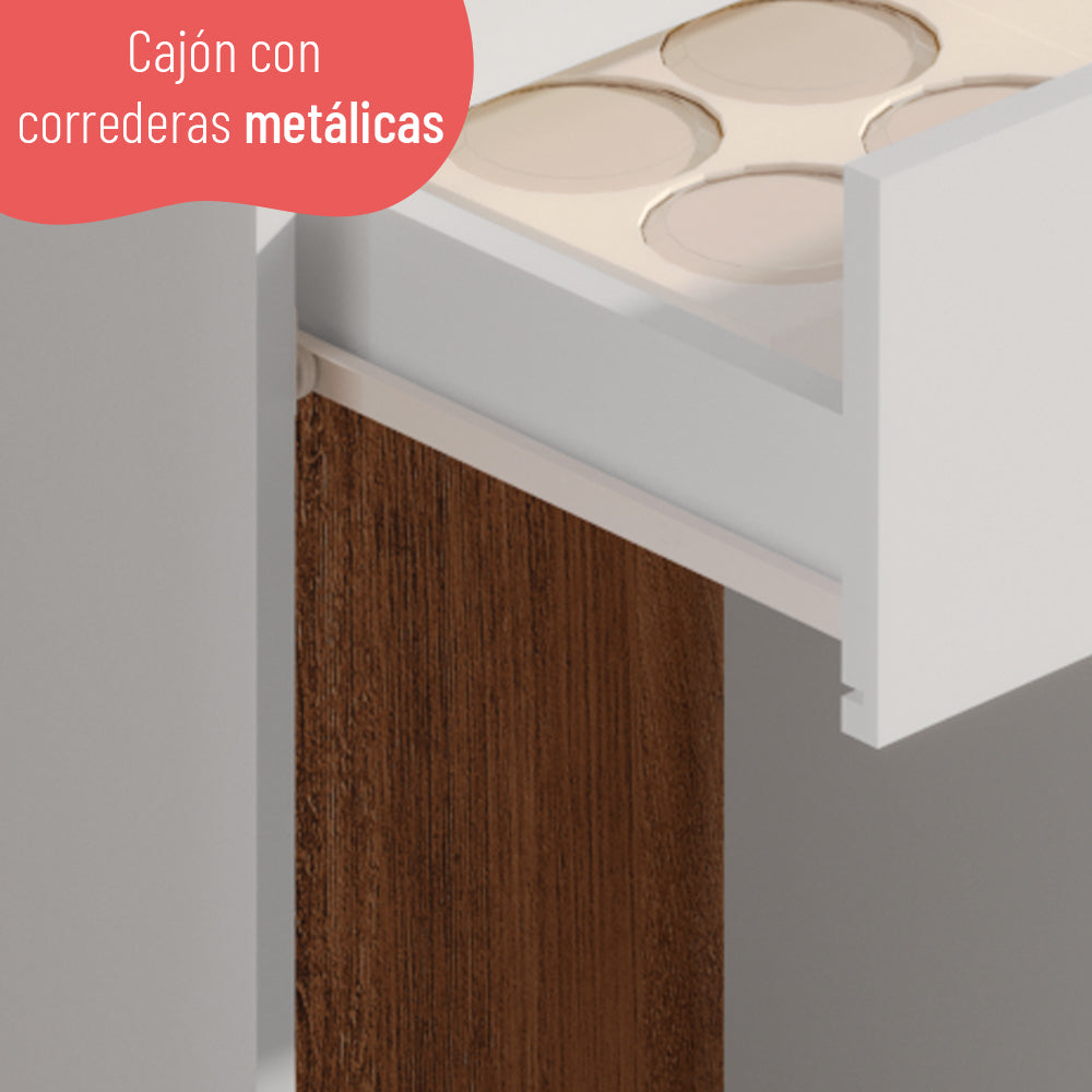 Tocador Compacto Versa Blanco