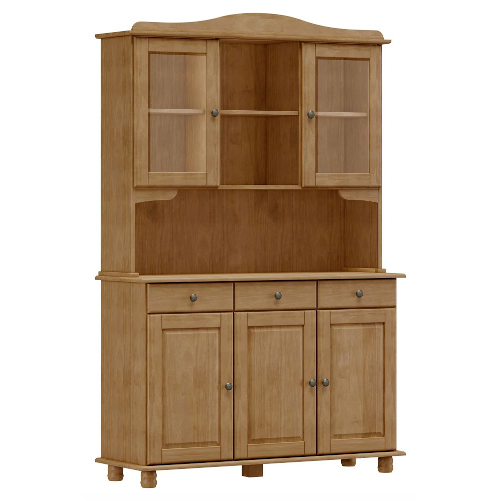 Vitrina Santa Fé 5 Puertas + 3 Cajones