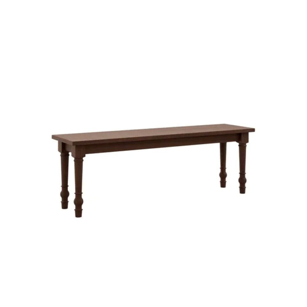Banca de Madera Santa Fé Caoba