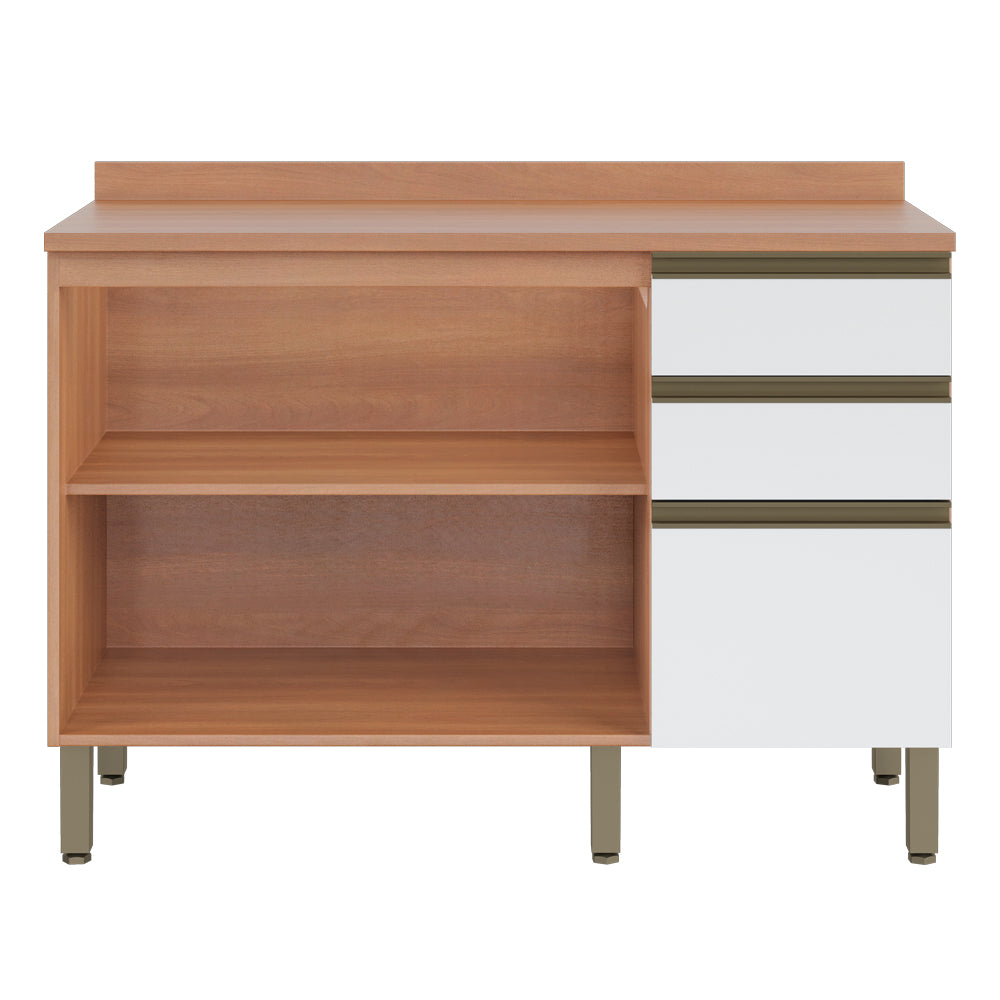 Base de Cocina Macadamia con Cubierta