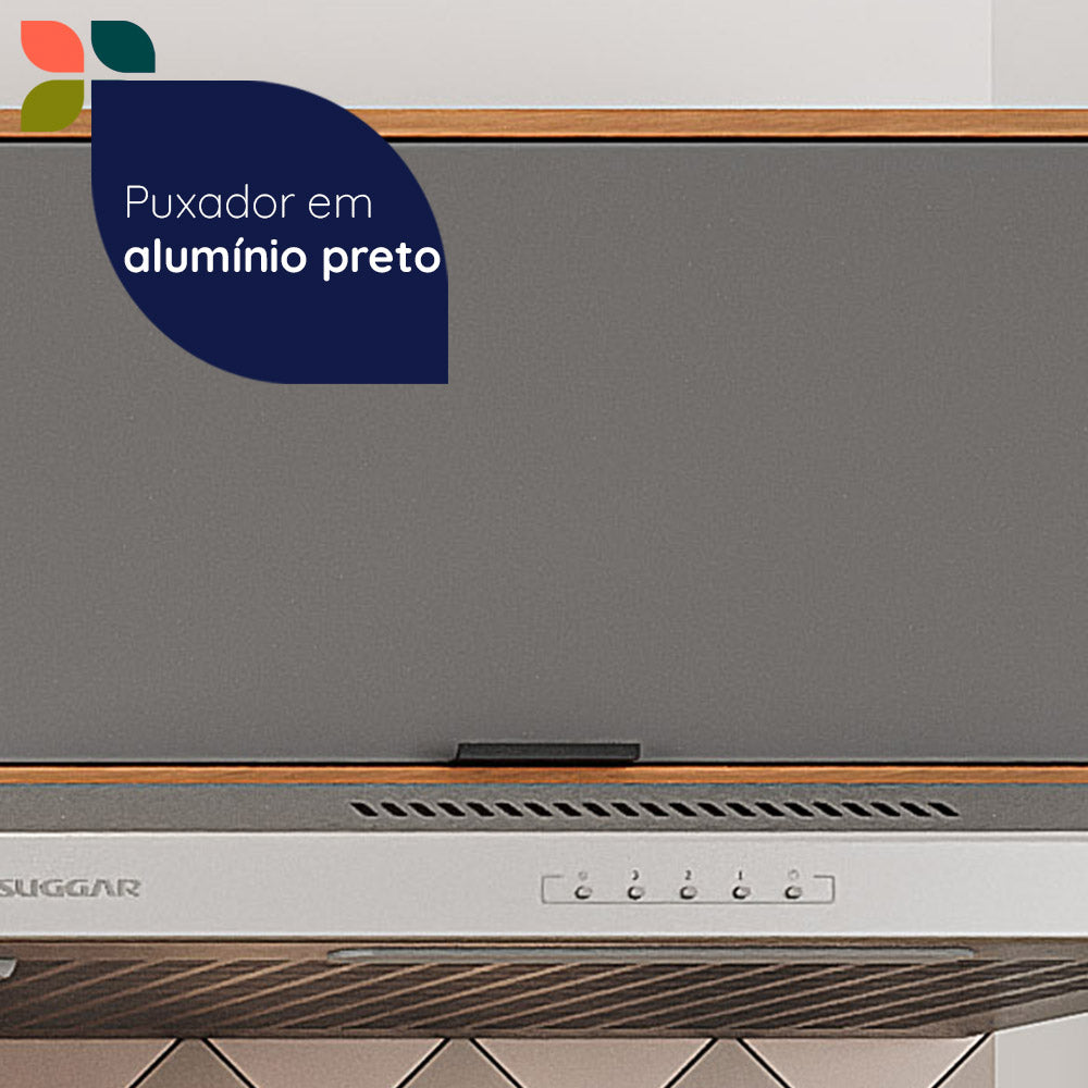 Módulo Aéreo Castaña 80 cm 1 Puerta
