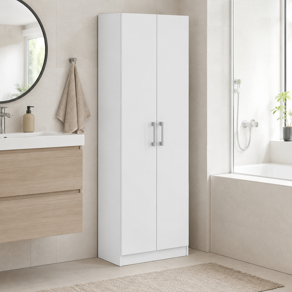 Clóset Ferri 2 Puertas Blanco