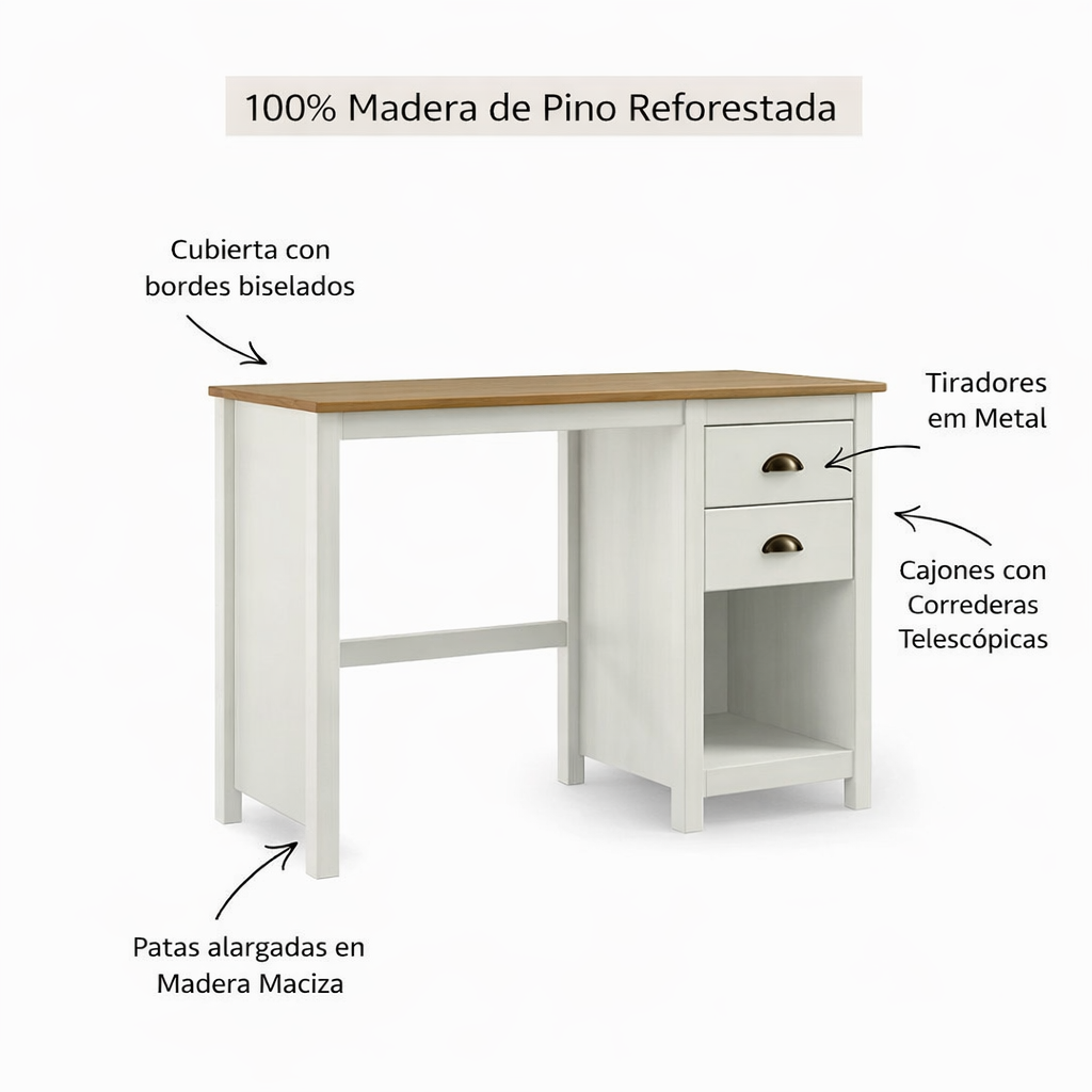 Escritorio Posadas Blanco