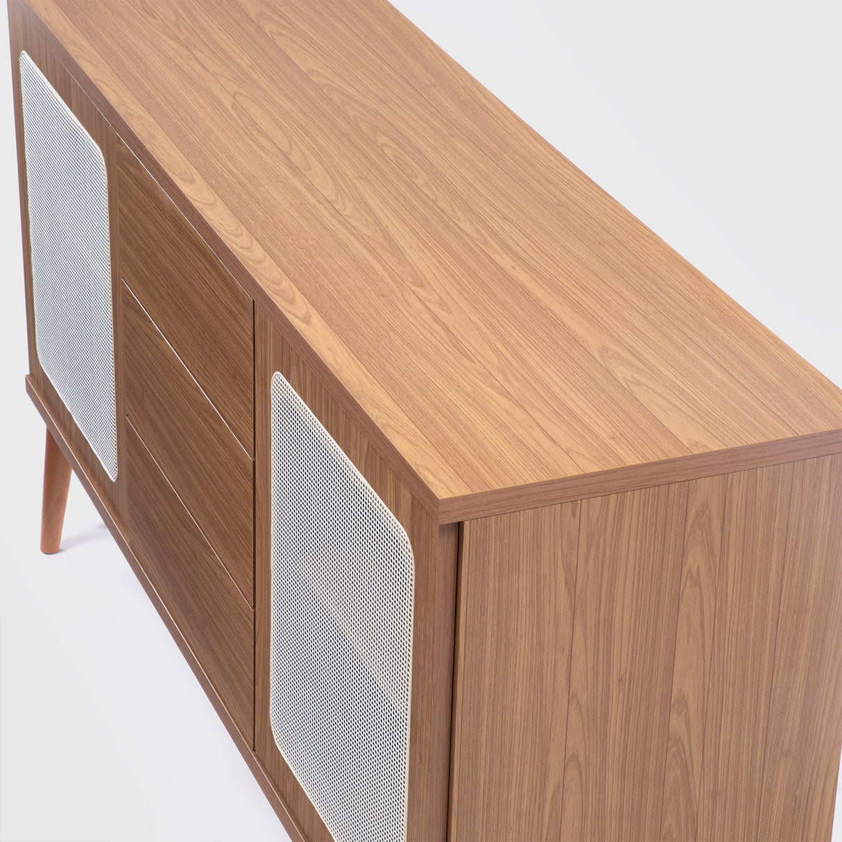 Buffet Alturas 2 Puertas + 3 Cajones Canela