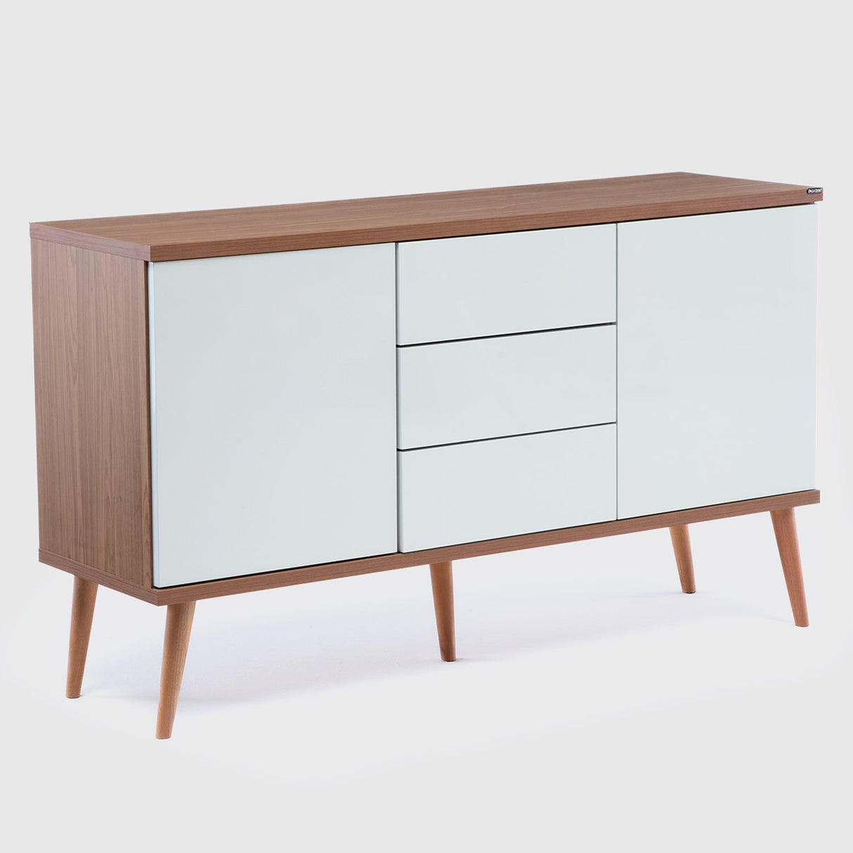 Buffet Copihue 2 Puertas + 3 Cajones Canela-Blanco