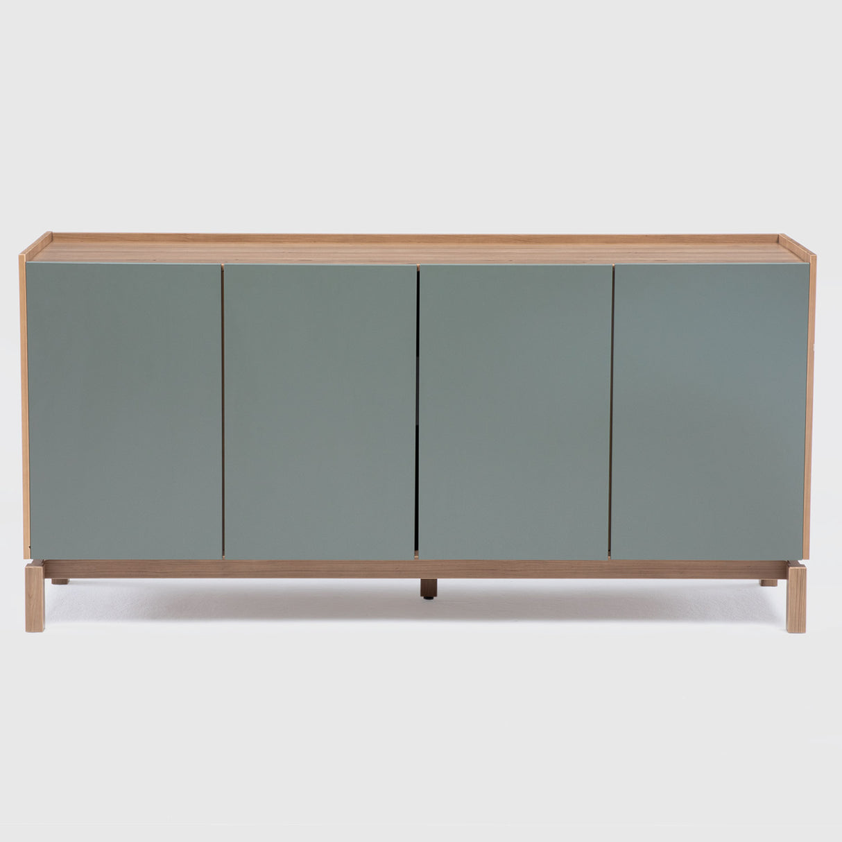 Buffet Barcelona 4P + 1C Verde - Roble