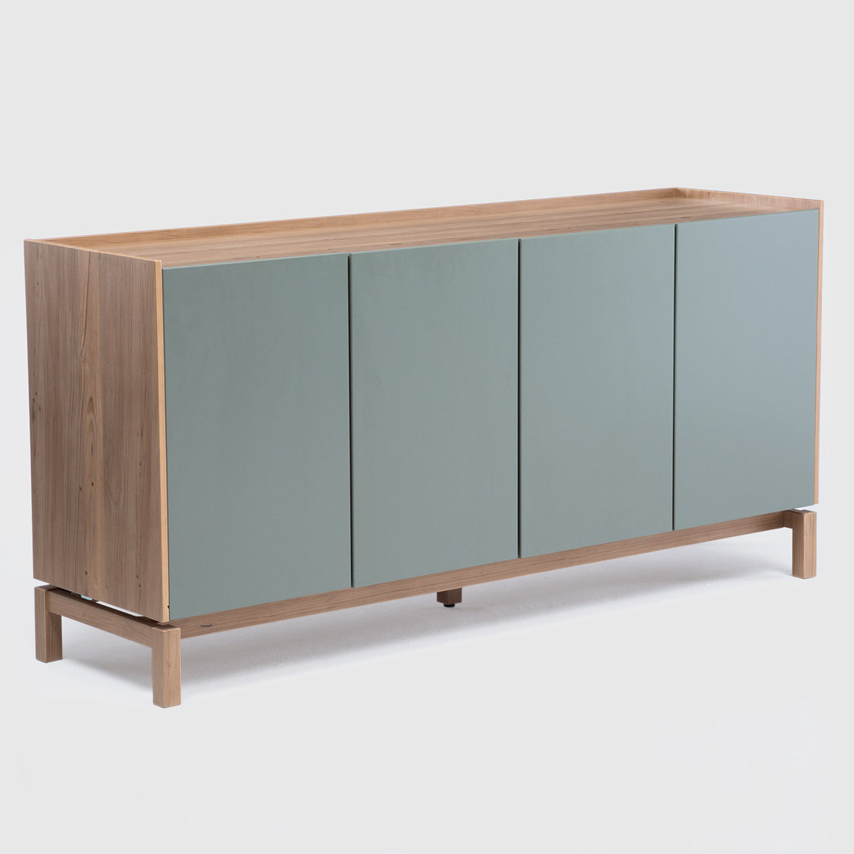 Buffet Barcelona 4P + 1C Verde - Roble