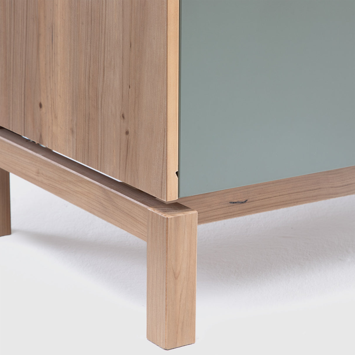 Buffet Barcelona 4P + 1C Verde - Roble