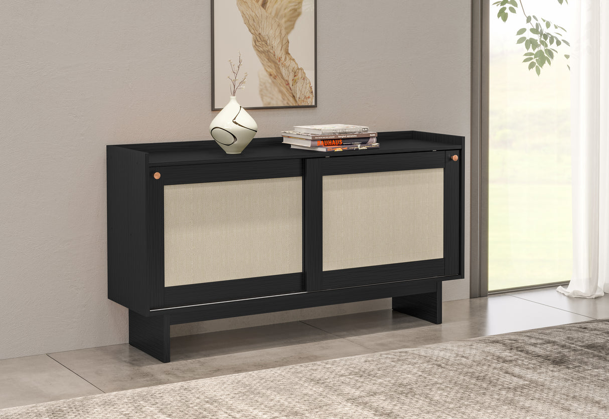 Buffet Chapada 2 Puertas Negro