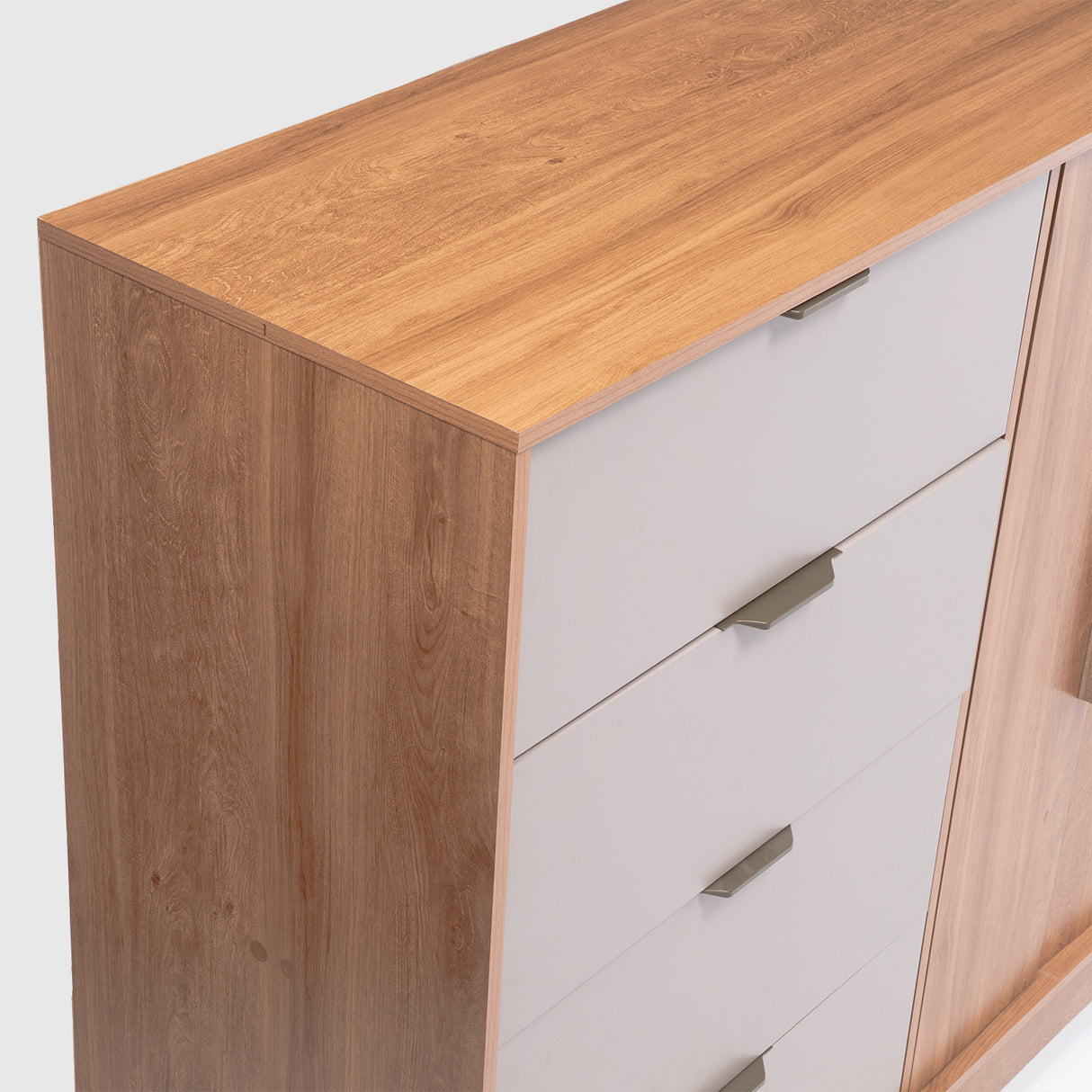 Cómoda Everest 2P + 4C Canela-Titanio