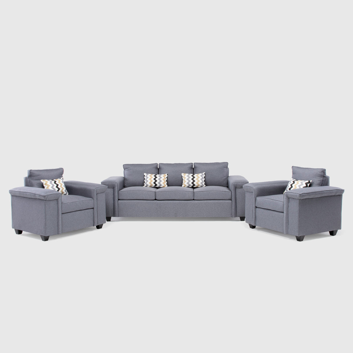 Sofá Antonia 3 Cuerpos + 2 Sillones