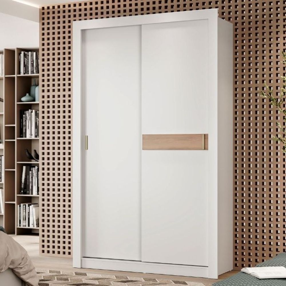 Clóset Vivacce 2P + 2C Blanco-Canela