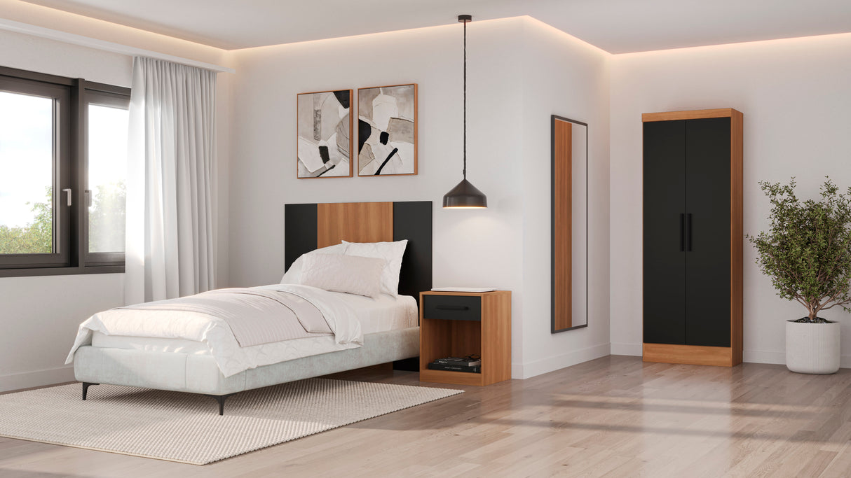 Velador Ambar 1 Cajón