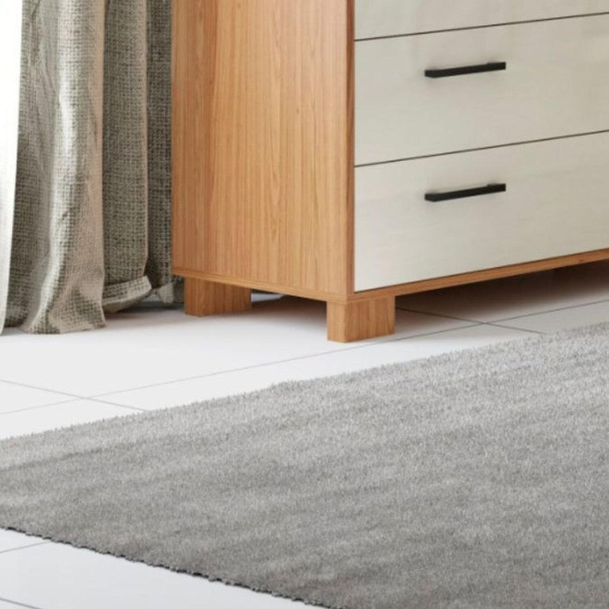 Cómoda Londrina 4 Cajones Blanco-Canela