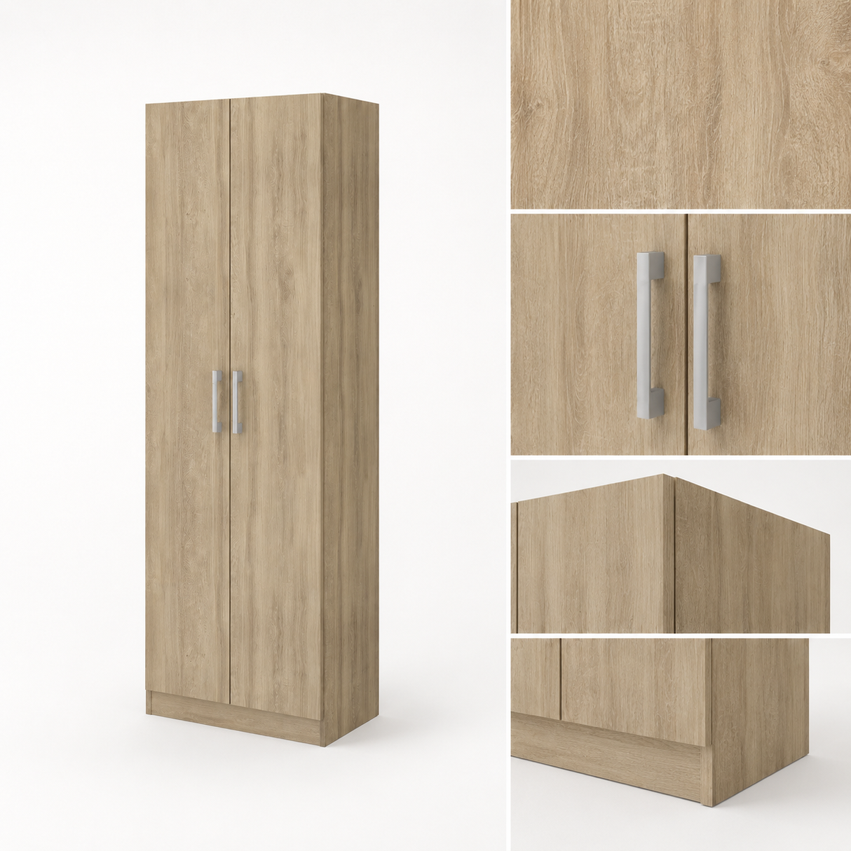 Clóset Ferri 2 Puertas Noce