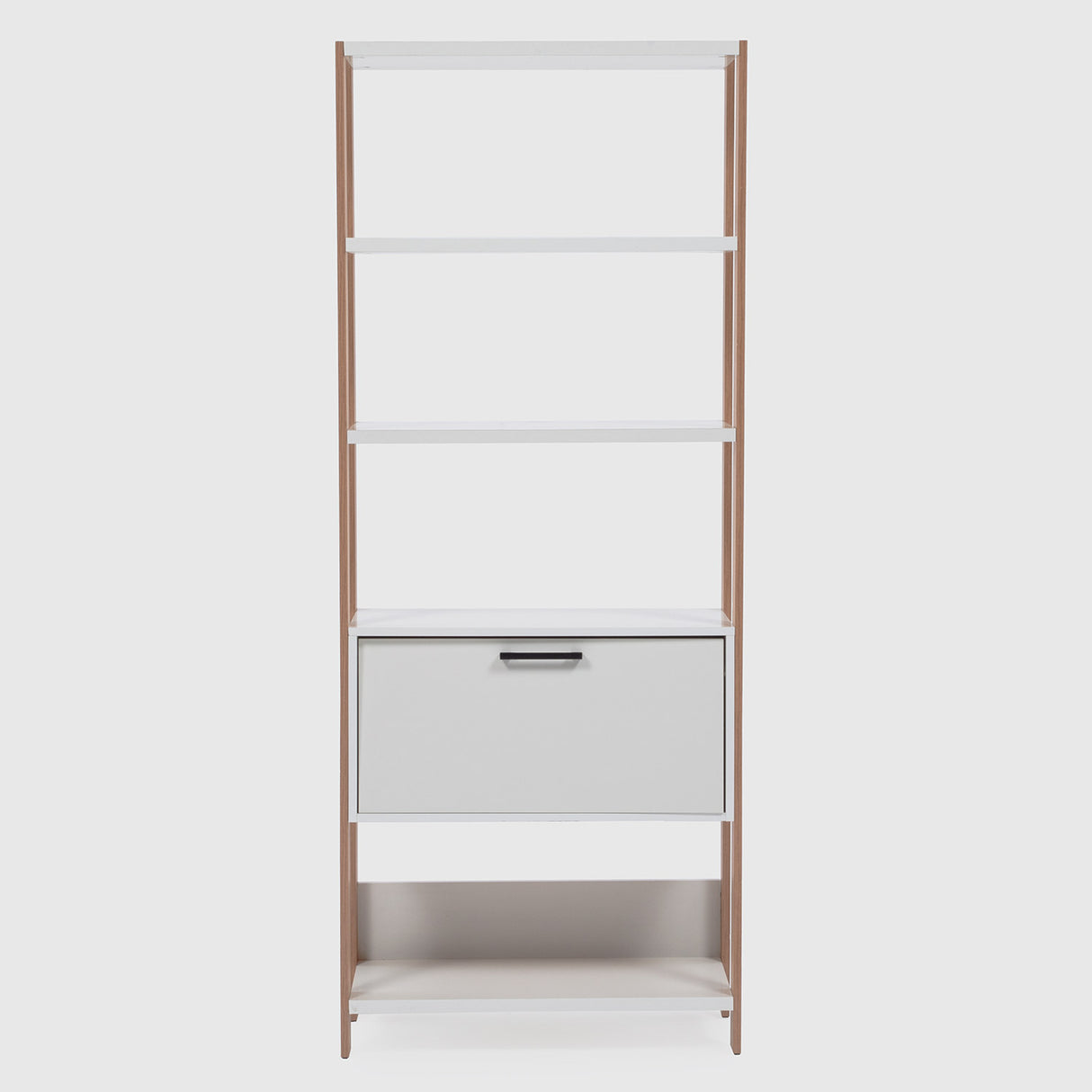 Estante Cucao 1 Puerta Blanco-Canela