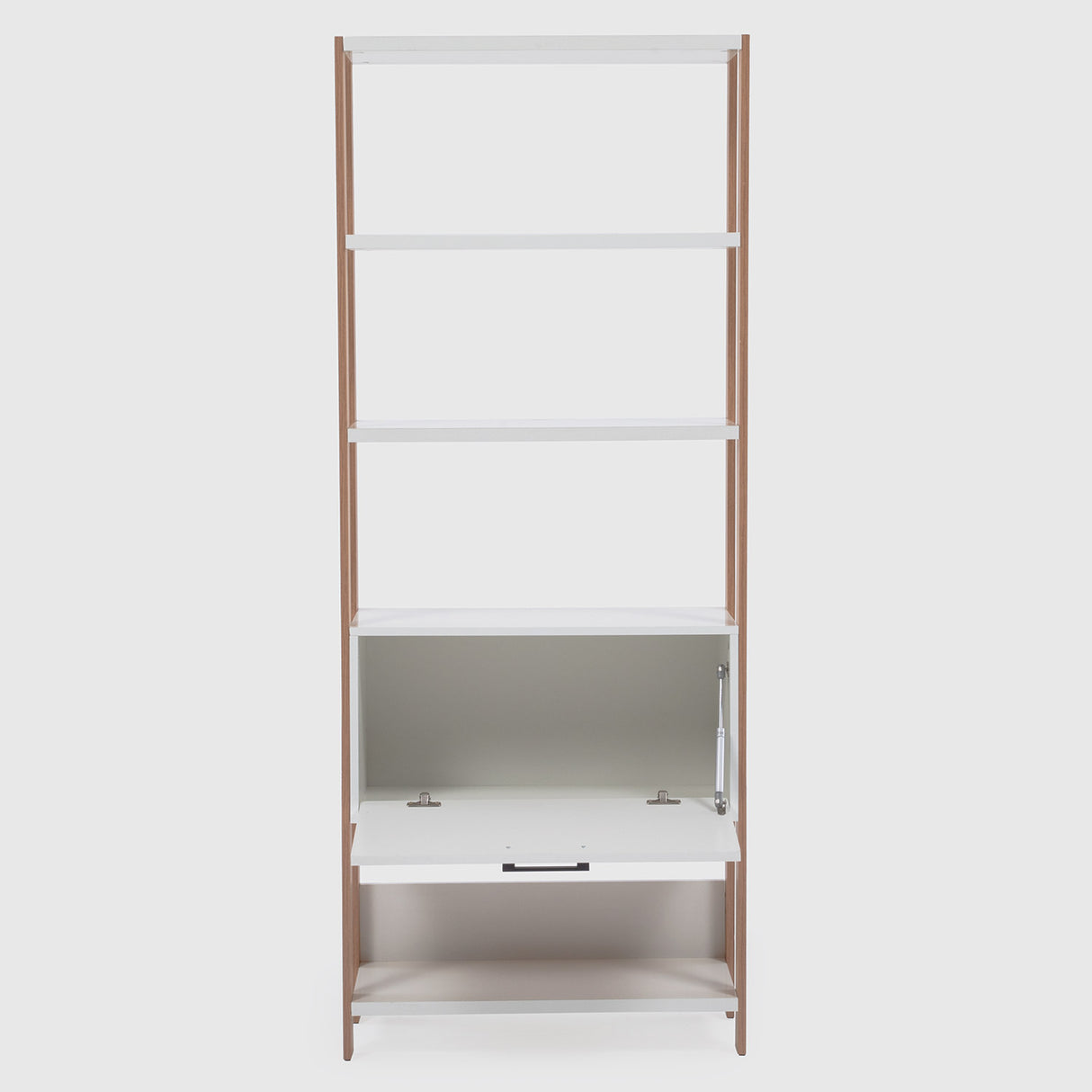 Estante Cucao 1 Puerta Blanco-Canela