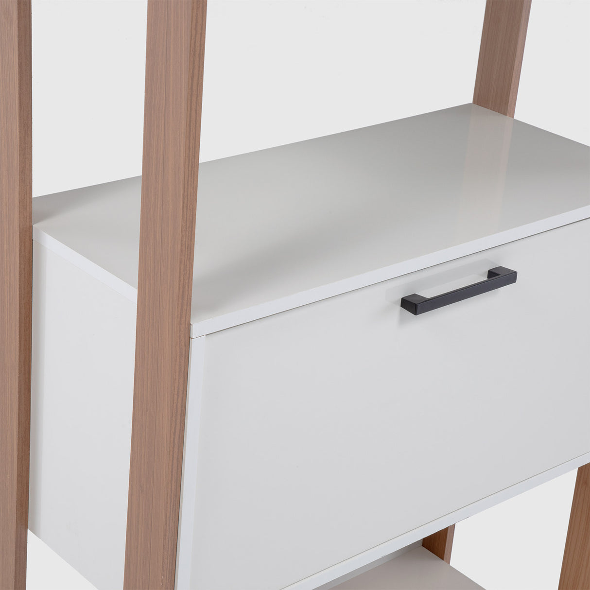 Estante Cucao 1 Puerta Blanco-Canela