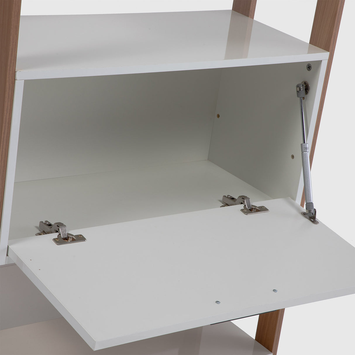 Estante Cucao 1 Puerta Blanco-Canela