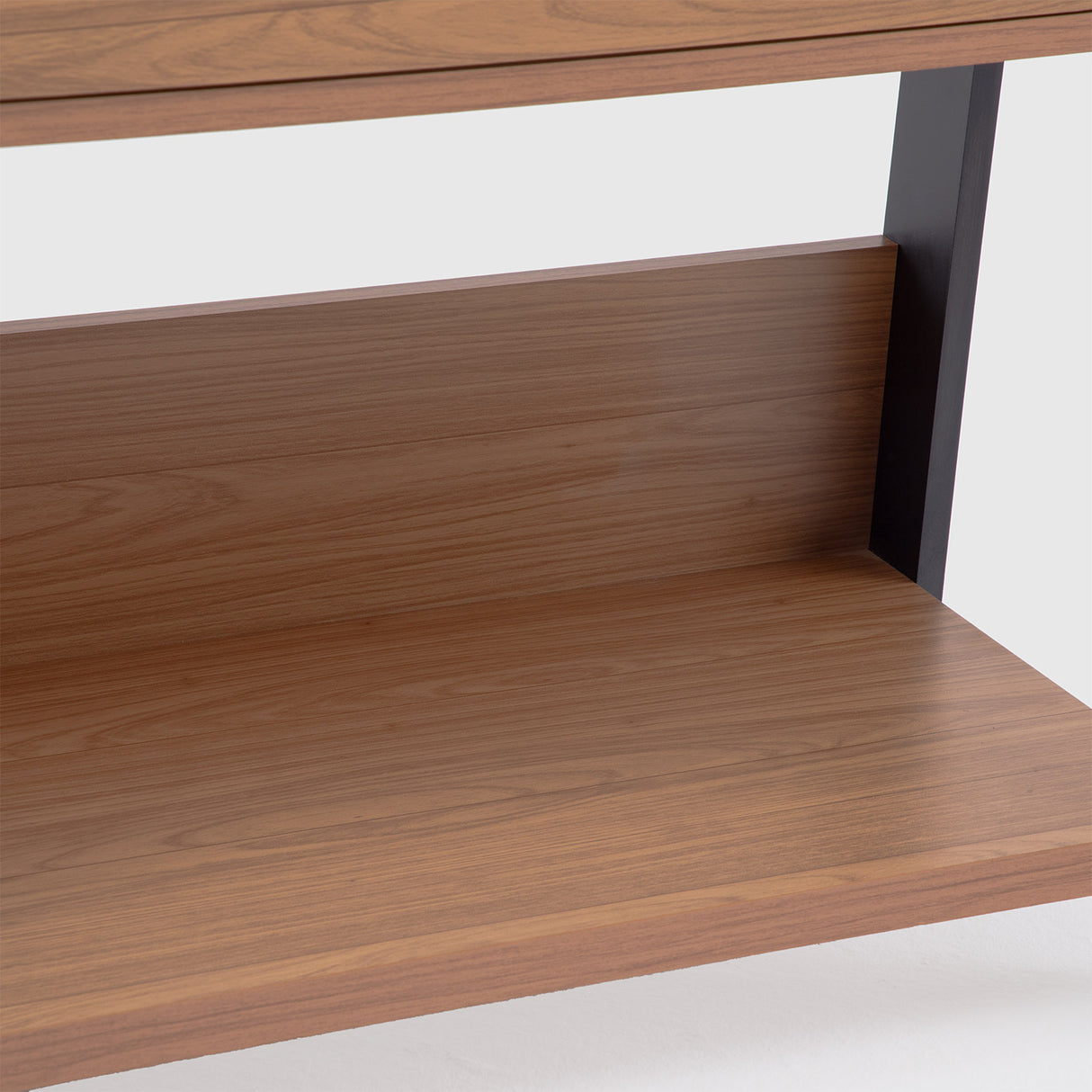 Estante Cucao 1 Puerta + 2 Cajones Canela-Negro