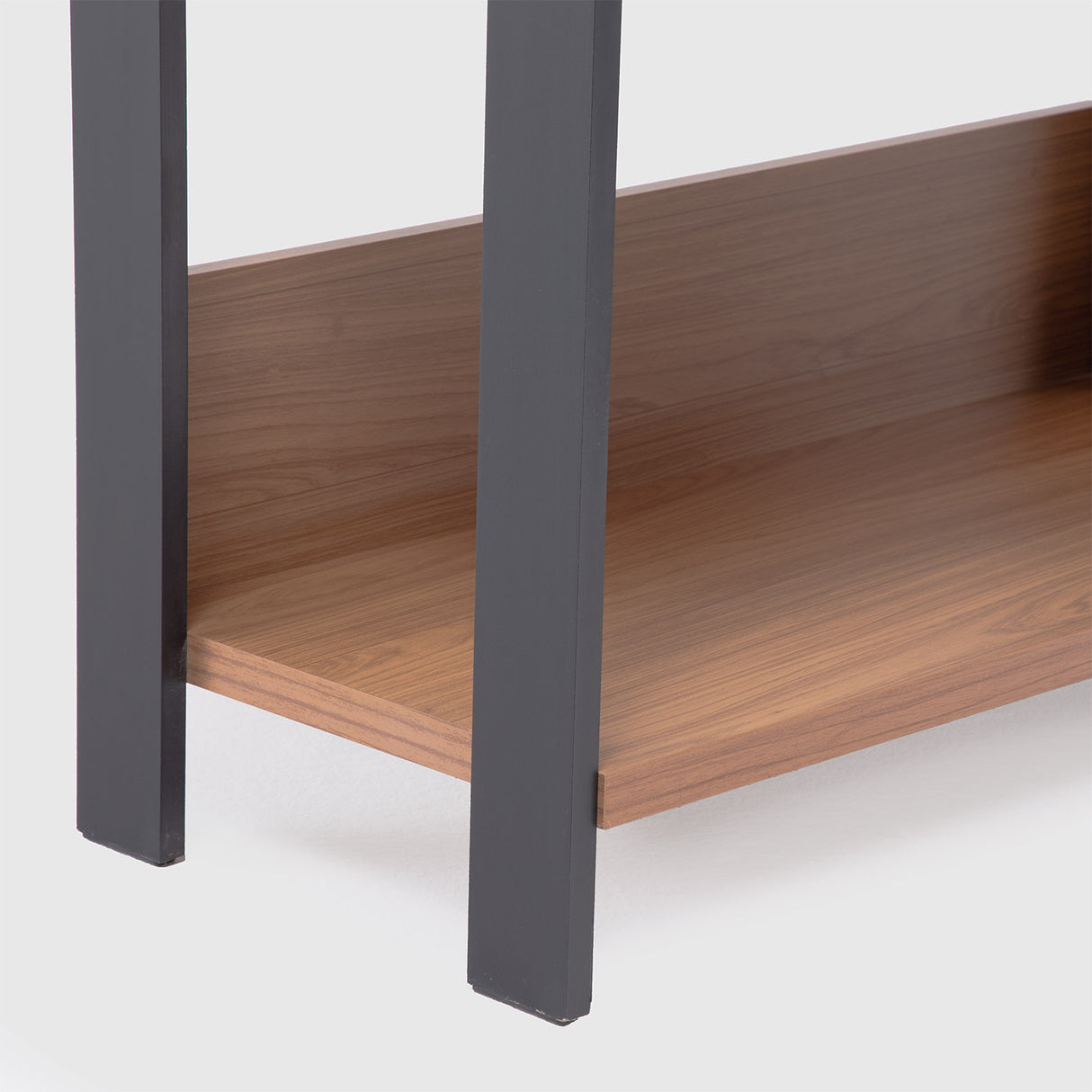 Estante Cucao 1 Puerta + 2 Cajones Canela-Negro