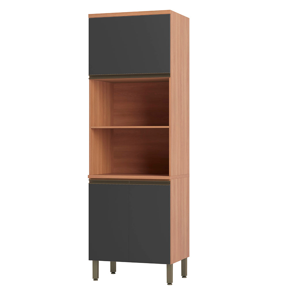 Despensero de Cocina 3 Puertas Macadamia