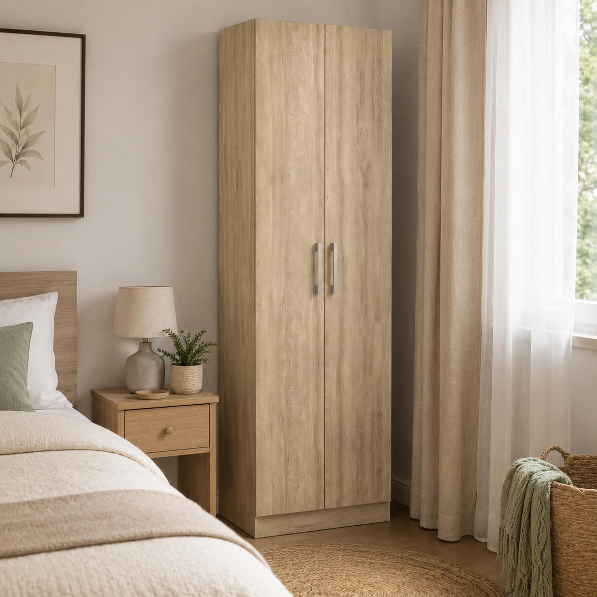 Clóset Ferri 2 Puertas Noce