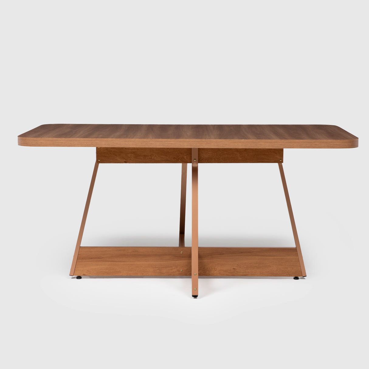 Comedor Río 6 Personas Canela-Avellana