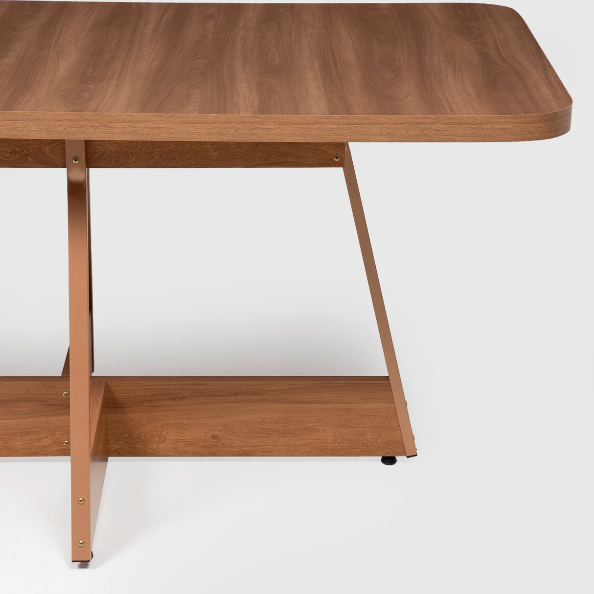 Comedor Río 6 Personas Canela-Avellana