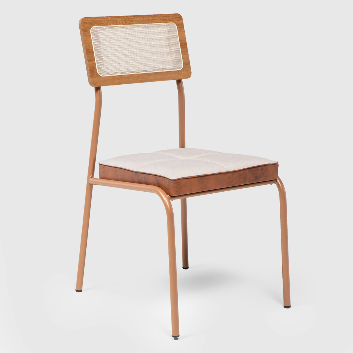 Comedor Atalanta 4 Personas Canela-Mármol