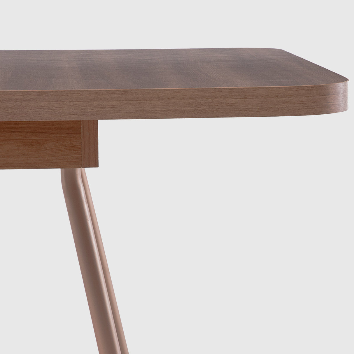 Comedor Roma 6 Personas Canela-Grafito