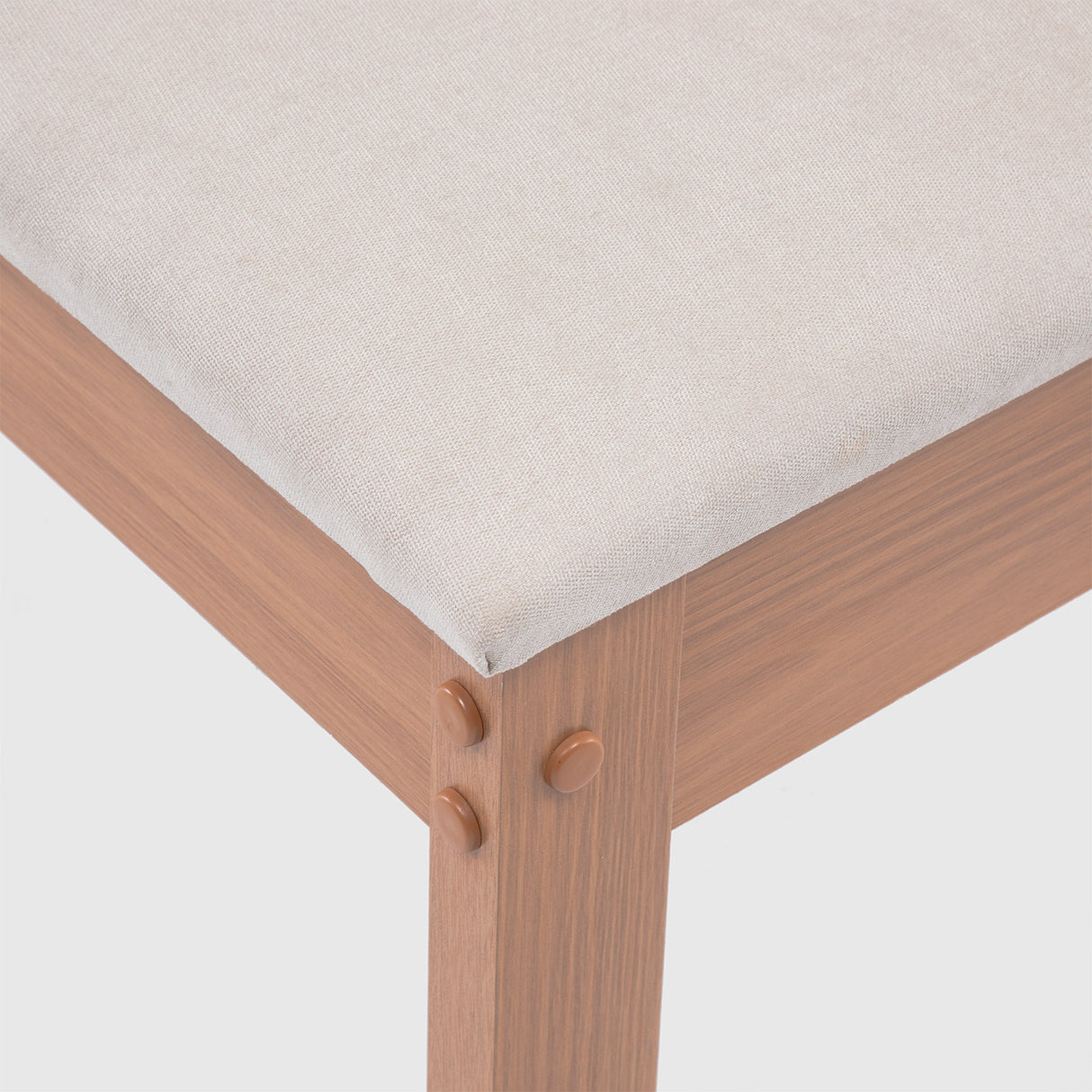 Comedor Lotus 4 Personas Canela-Beige