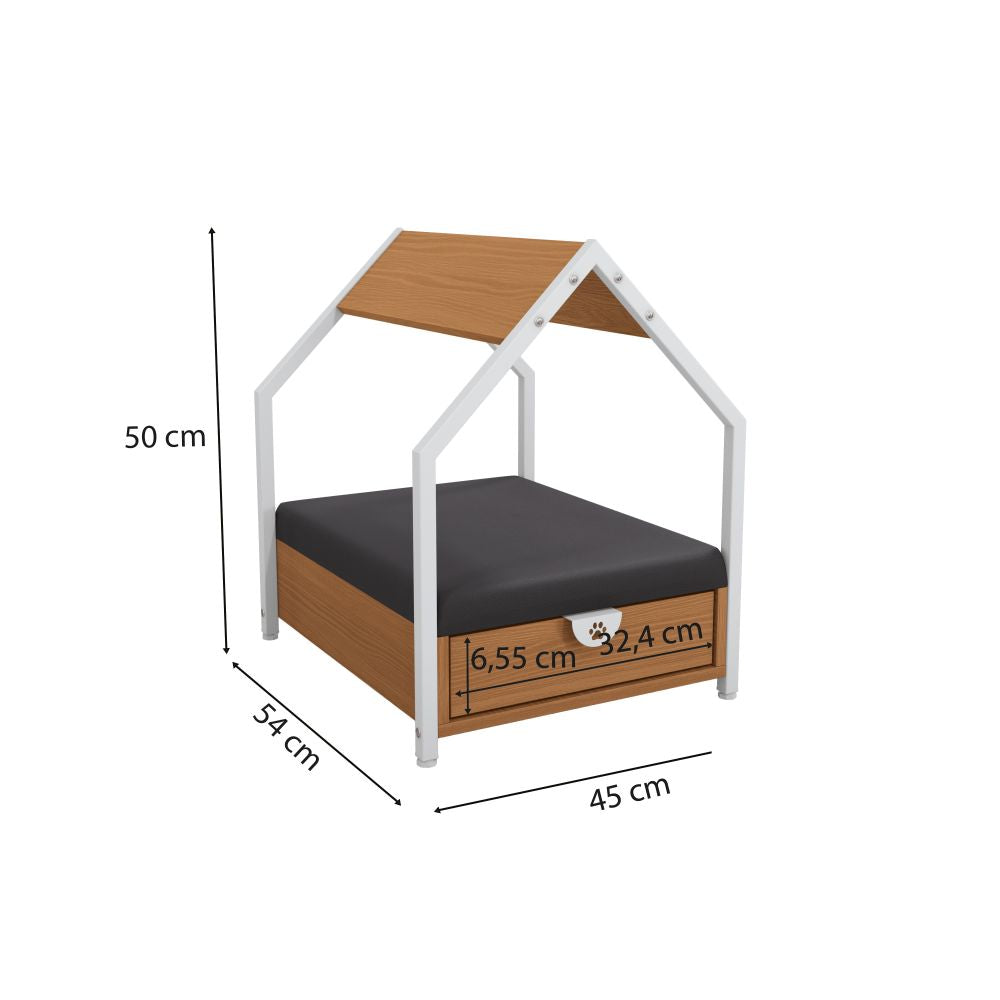 Casa para Mascota con Cajón