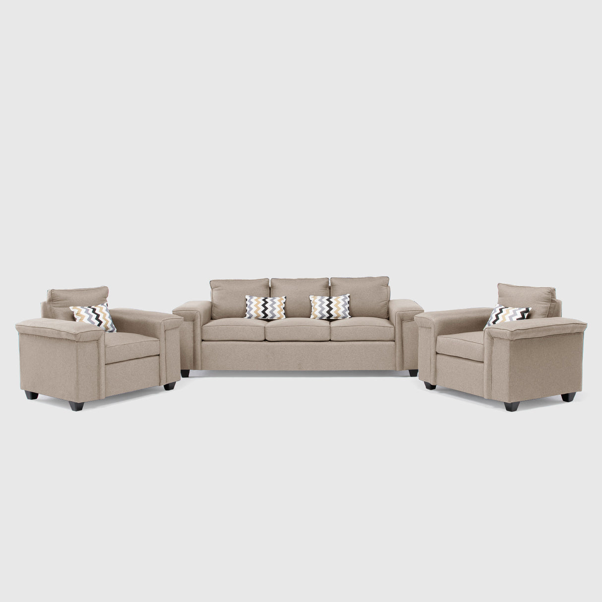 Sofá Antonia 3 Cuerpos + 2 Sillones