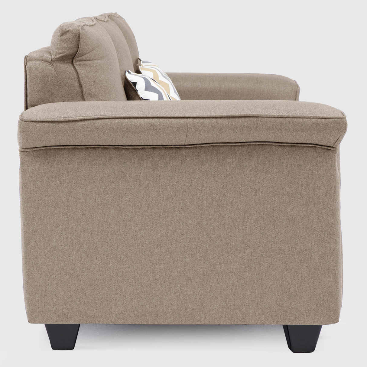 Sofá Antonia 3 Cuerpos + 2 Pouf