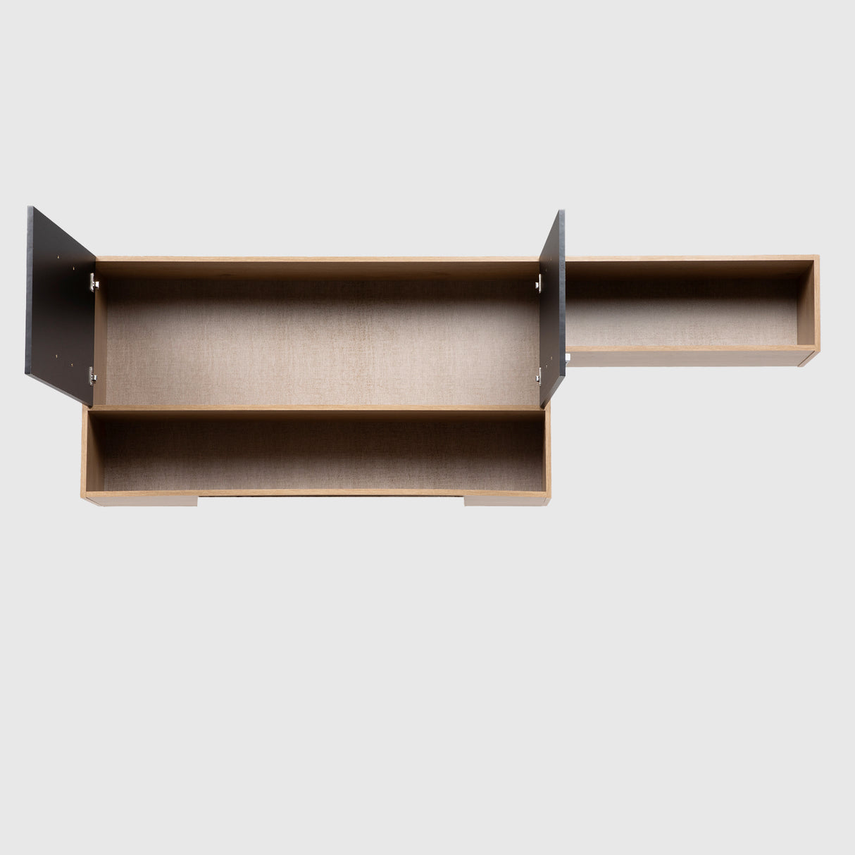 Mueble de cocina Arizona 4 módulos Negro-Oak