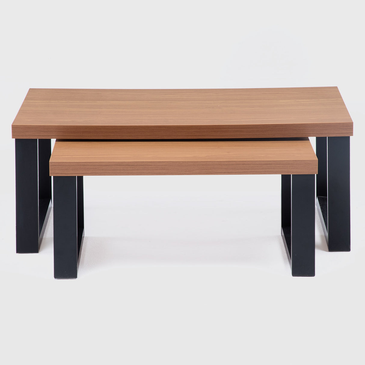 Mesa de Centro Yulton Doble Canela-Negro