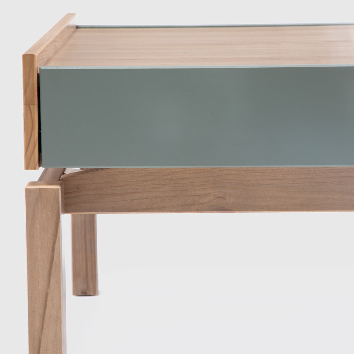 Mesa de Centro Barcelona 1C Verde - Roble