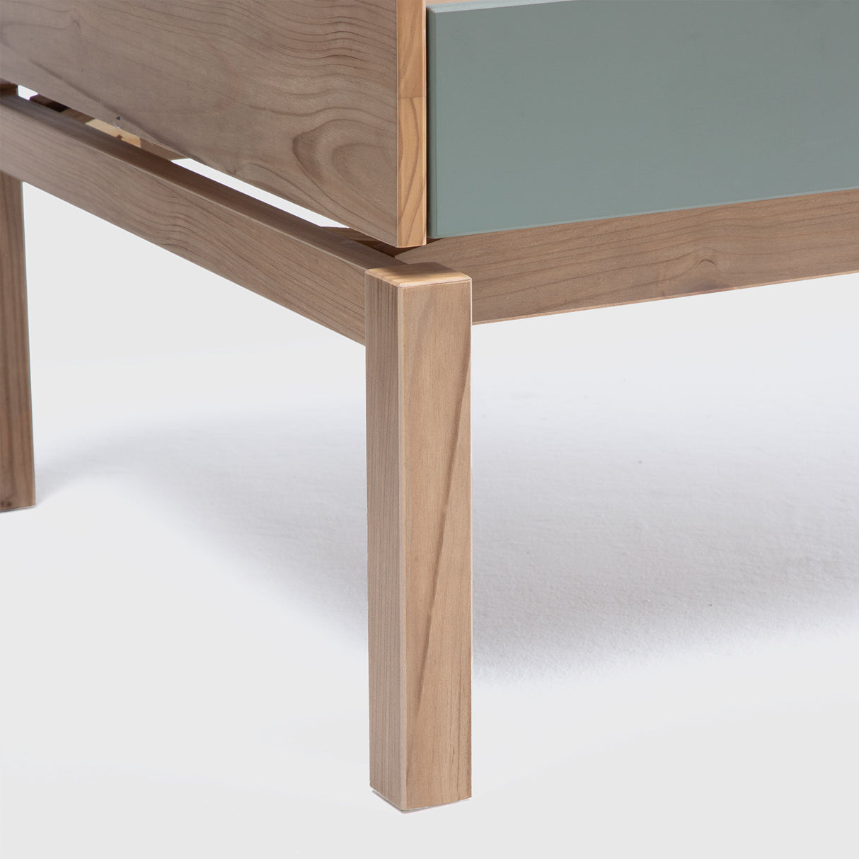 Mesa de Centro Barcelona 1C Verde - Roble