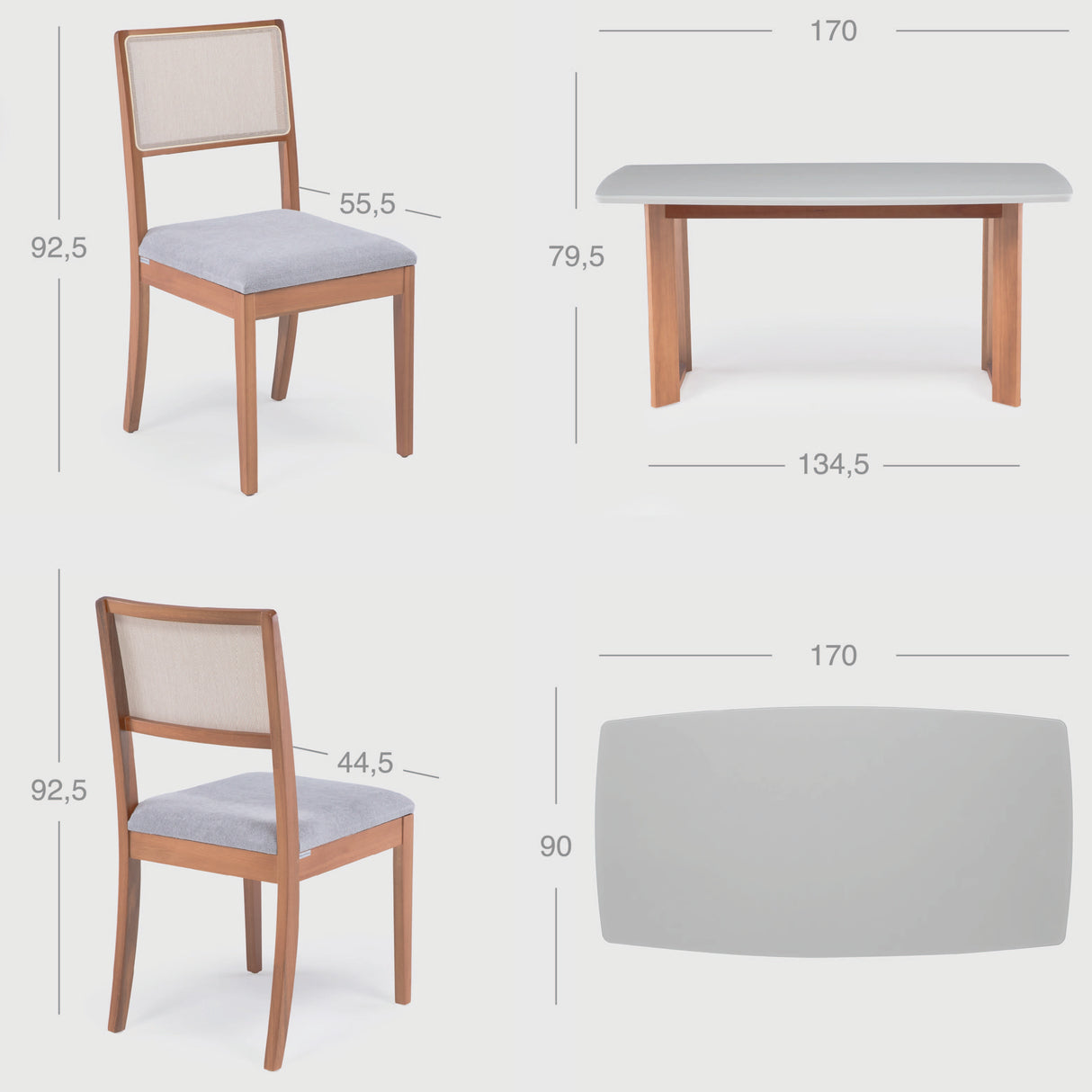 Comedor Eva 6 Personas