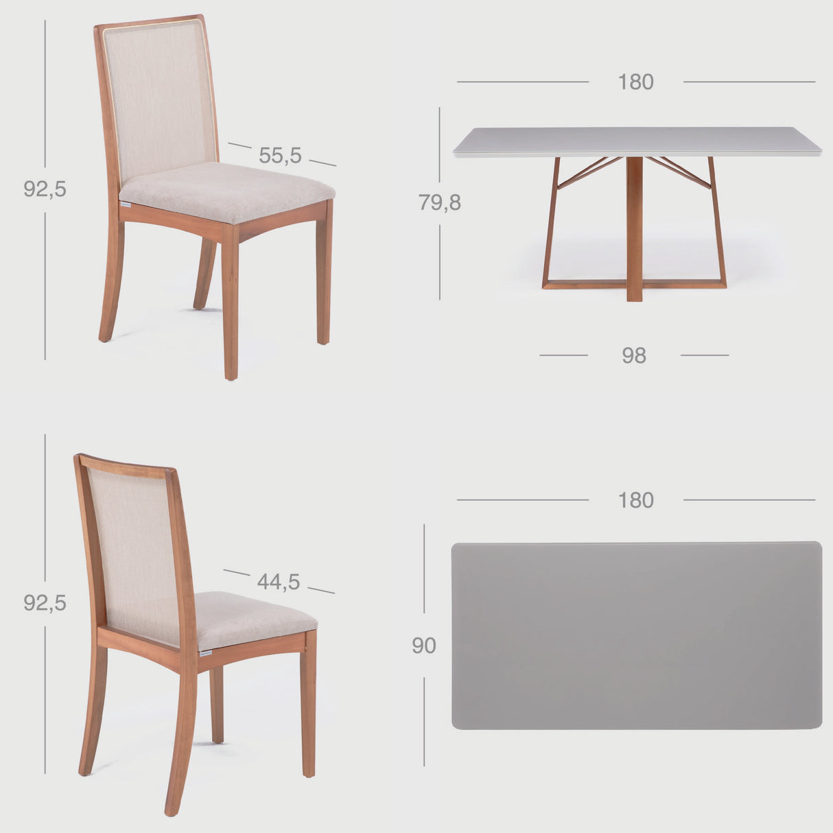 Comedor Nara 6 Personas