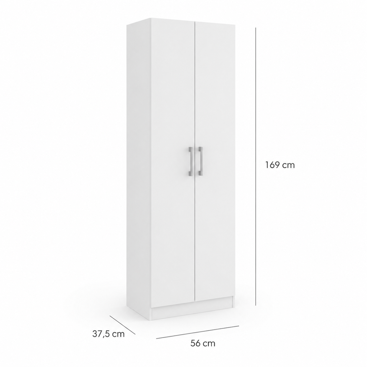 Clóset Ferri 2 Puertas Blanco