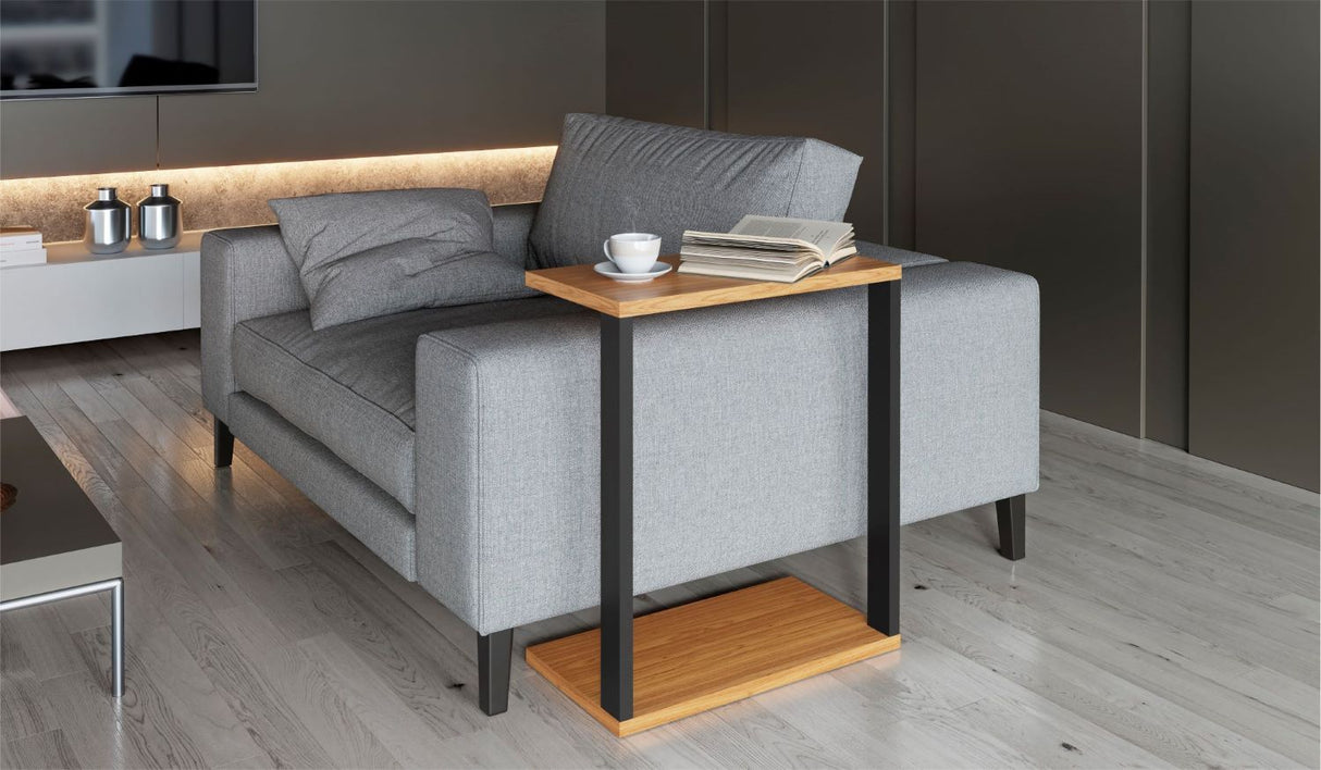 Mesa Auxiliar Yulton Canela-Negro