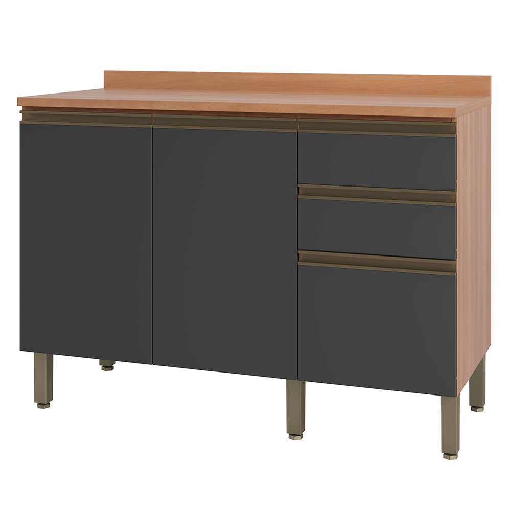 Base de Cocina Macadamia con Cubierta