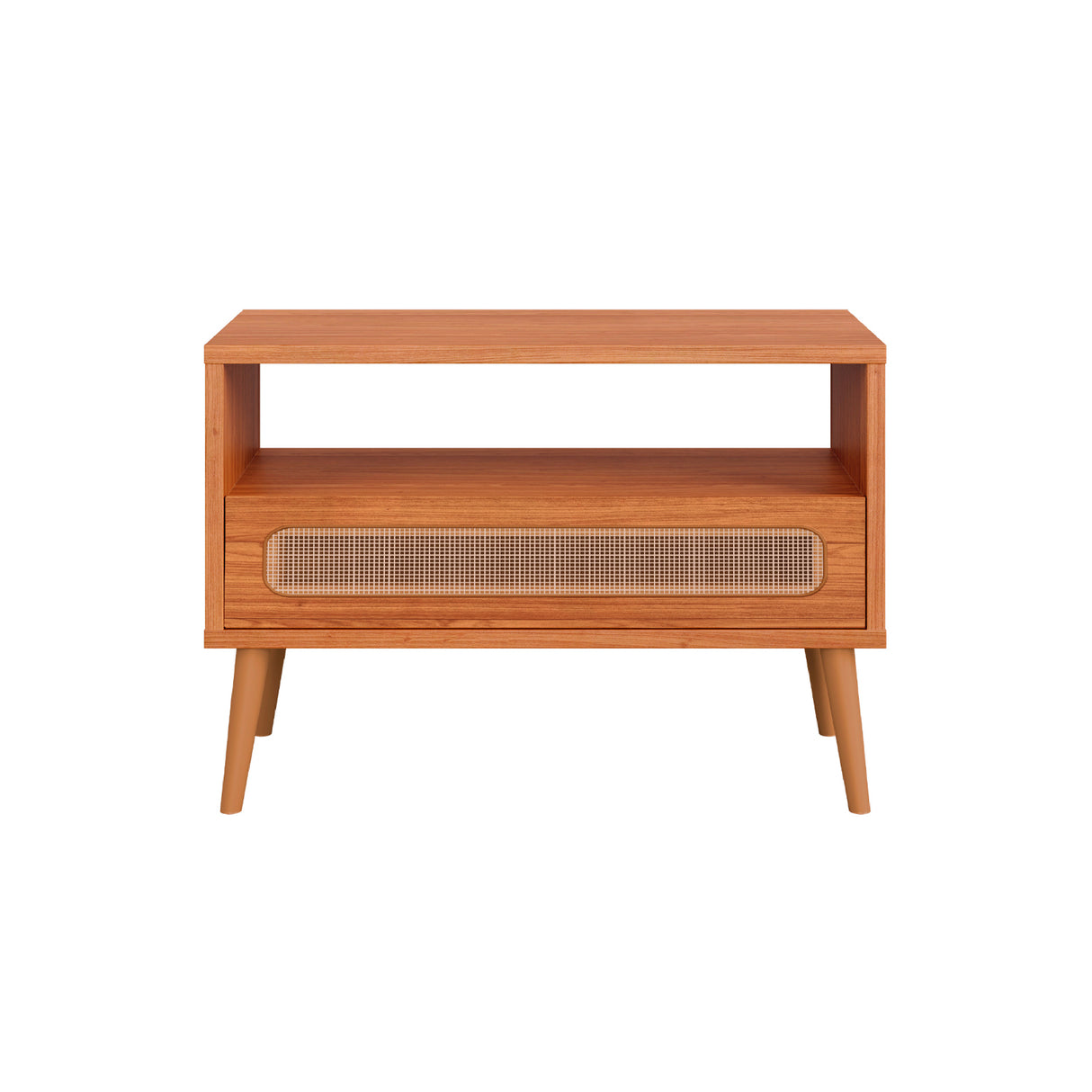 Rack Alturas 1 Cajón Canela (TV 32")