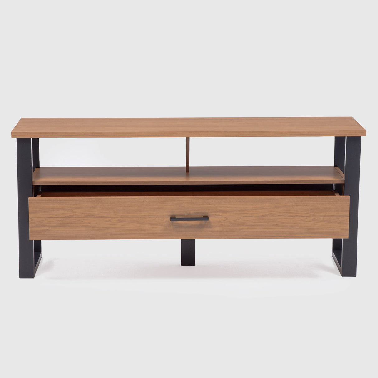 Rack Guayacán 1 Cajón Canela-Negro (TV 55")