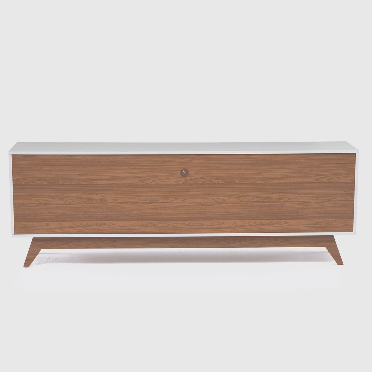 Rack Ulmo 2 Puertas Blanco-Canela (TV 75")