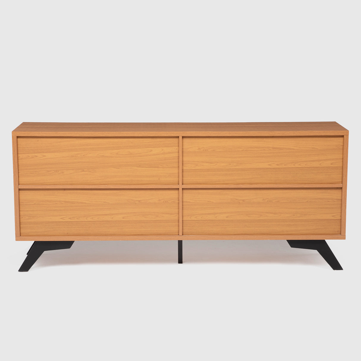 Rack Santos 4 Puertas Canela-Negro (TV 75")